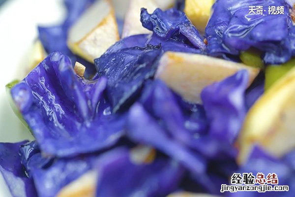 炒三色蔬的做法