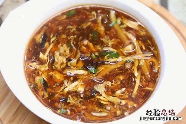 酸辣汤的做法 酸辣汤的做法最正宗的做法