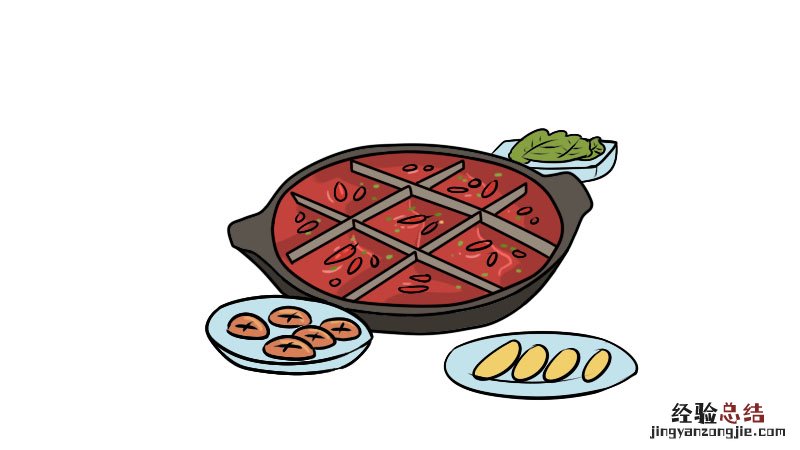 火锅的简笔画画法 火锅简笔画怎么画