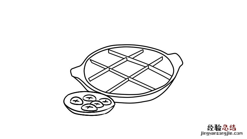 火锅的简笔画画法 火锅简笔画怎么画