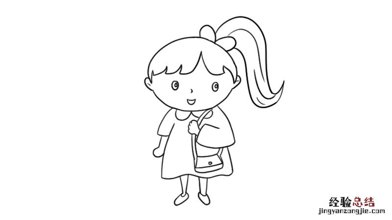 小人简笔画一男一女 小人简笔画