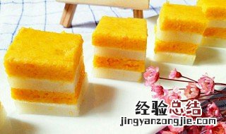 如何做南瓜马蹄糕 南瓜马蹄糕做法步骤介绍