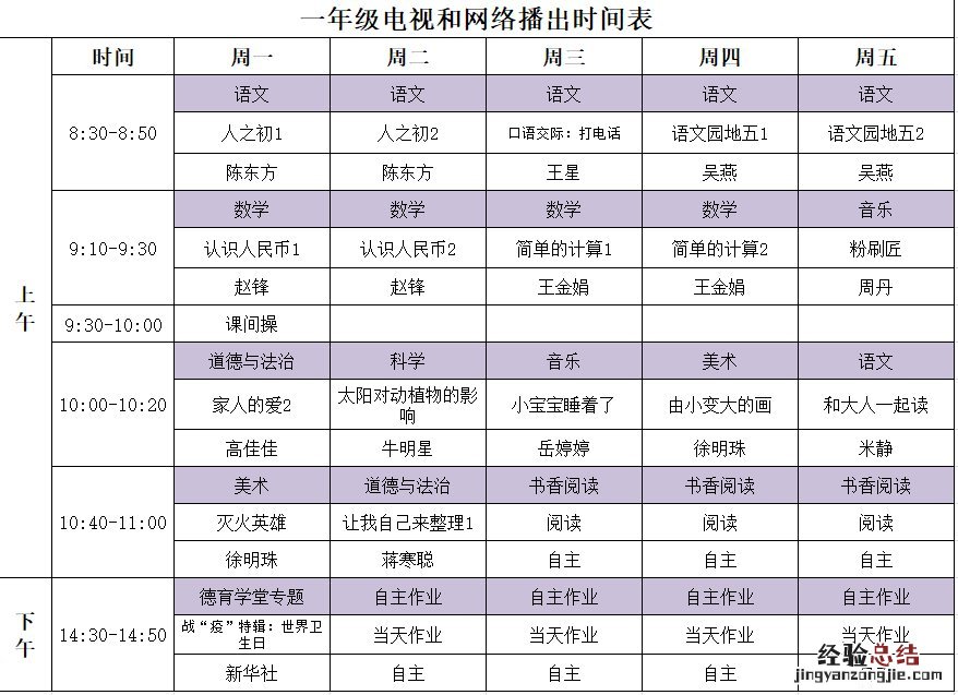 持续更新 河南省中小学“名校同步课堂”最新课程表