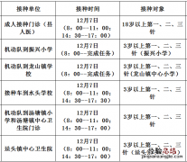 佛冈县新冠疫苗临时接种点 12月7日佛冈县新冠疫苗到苗消息