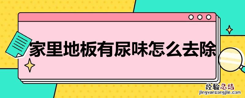 家里地板有尿味怎么去除 家里地板有尿味怎么去除味道
