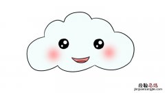 云朵卡通画简笔画 云朵卡通简笔画