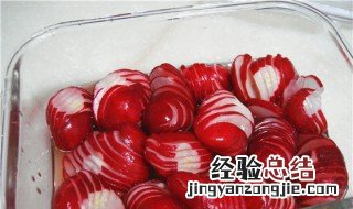 蓑衣樱桃小萝卜步骤 樱桃小萝卜怎么腌制好吃窍门
