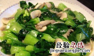青菜蘑菇有什么营养 青菜蘑菇做法步骤