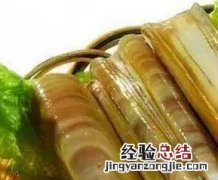 长竹蛏的营养价值及功效 长竹蛏的营养价值与功效
