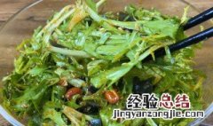怎样凉拌苦菊最好吃 凉拌苦菊的做法