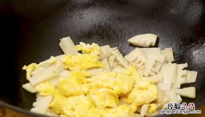 竹笋炒鸡蛋的做法 竹笋炒鸡蛋的做法家常