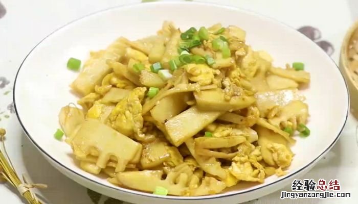 竹笋炒鸡蛋的做法 竹笋炒鸡蛋的做法家常