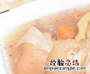 猪蹄炖汤做法 猪蹄炖汤如何做