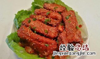 腐乳汁排骨如何做 腐乳汁酱排骨的做法