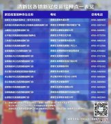 10月27日清新区新冠疫苗到苗消息 新市今天有新冠疫苗接种