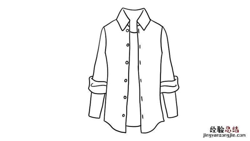 人物衣服简笔画教程 人物的衣服简笔画