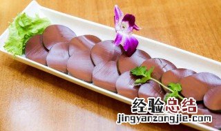 鸡血块的制作方法视频 鸡血块的制作方法