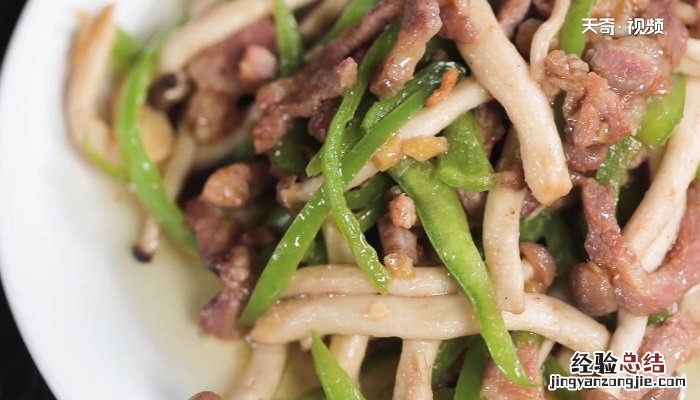 蟹味菇能炒肉吗 蟹味菇炒肉怎么做