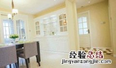 厨房与餐厅一体怎么隔 厨房与餐厅间的隔断如何设计好