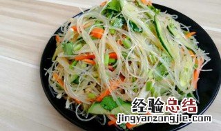 黄瓜粉丝怎么凉拌好吃 凉拌黄瓜粉丝的方法