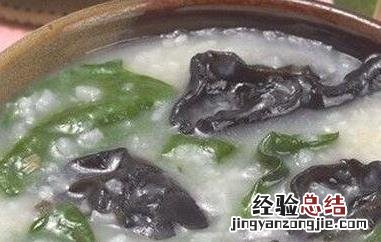 白菜木耳粥的原料和做法教程 白菜木耳粥的原料和做法教程文字