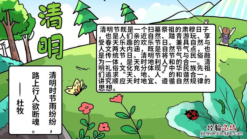 清明节手抄报内容。清明节手抄报的画法