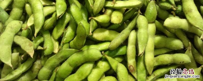 毛豆怎么保存到冬天吃 毛豆怎么保存