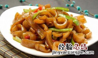 辣子猪皮做法窍门是什么 辣子猪皮做法窍门