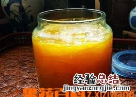 蜂蜜橙子皮茶的材料和做法步骤 陈皮茶的制作