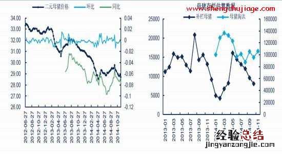 能繁母猪存栏走出新低,2015年生猪供应同比大幅下降