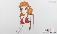 娜美怎么画 娜美怎么画图片