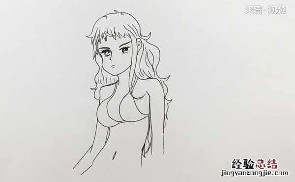 娜美怎么画 娜美怎么画图片