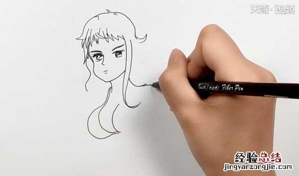 娜美怎么画 娜美怎么画图片