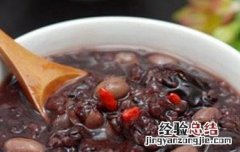 红枣黑米粥的功效与作用禁忌 红枣黑米粥的功效与作用