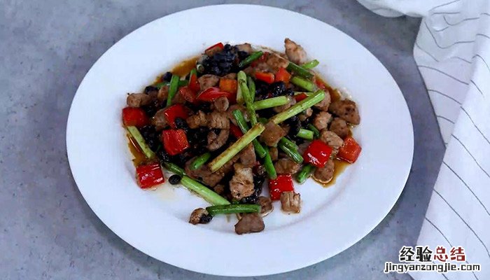 豆豉小炒肉的做法窍门 豆豉炒肉丁家常做法
