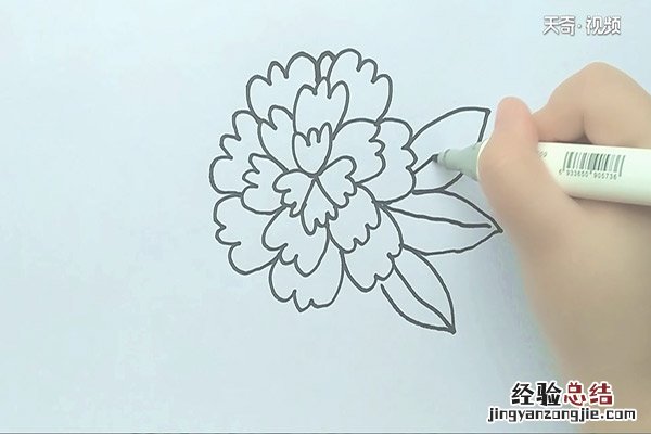 花的简笔画有颜色 花的简笔画