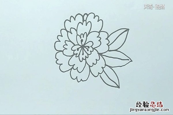 花的简笔画有颜色 花的简笔画
