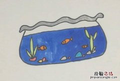 鱼缸的简笔画 鱼缸的简笔画视频