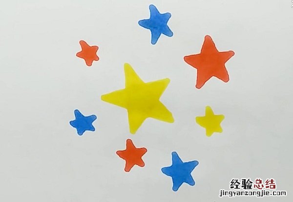 五角星简笔画怎么画 五角星简笔画