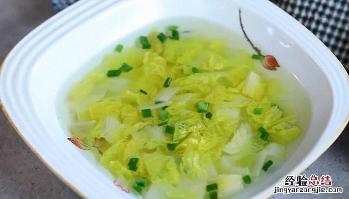 水煮白菜心的做法 水煮白菜心怎么做