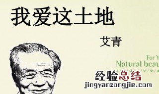 艾青的盼望的解释 艾青的盼望简介