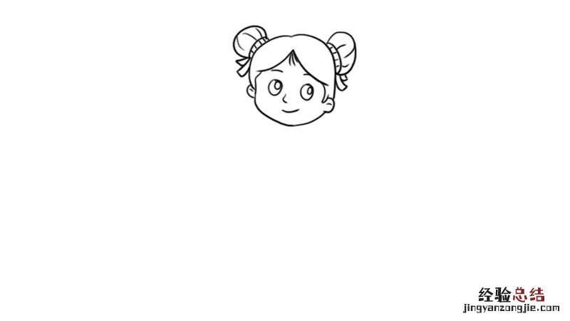 拿着元宝的小女孩简笔画 小孩抱元宝简笔画