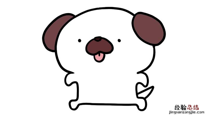 可爱的小狗简笔画 可爱的小狗简笔画大全