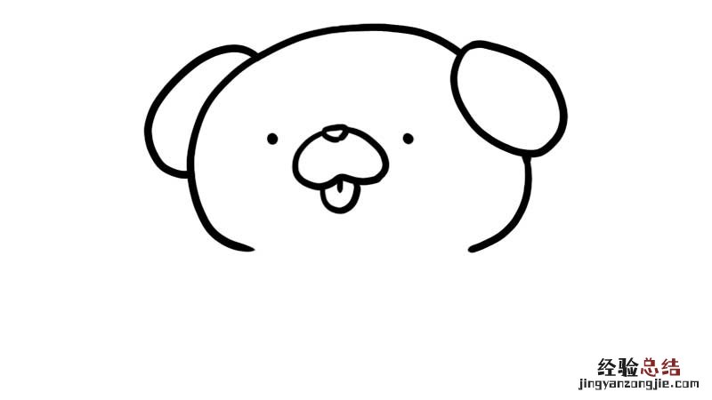 可爱的小狗简笔画 可爱的小狗简笔画大全
