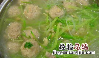 如何做萝卜丸子汤 如何做萝卜丸子汤好喝