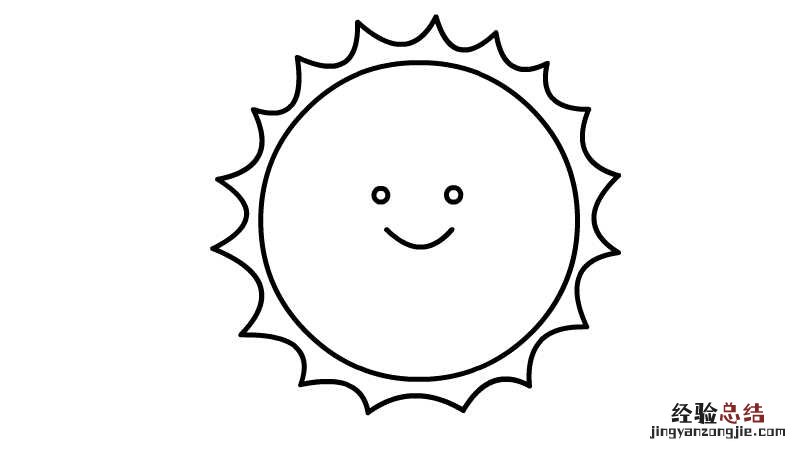 卡通太阳简笔画 卡通太阳简笔画 可爱
