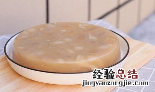冻子的做法窍门 东北冻子的做法和配方