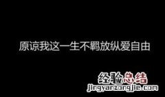 放纵不羁啥意思 不羁放纵是什么意思