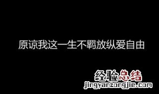 放纵不羁啥意思 不羁放纵是什么意思