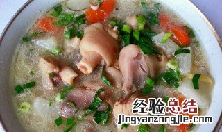 广东煲羊脚汤方法 广东羊脚汤的做法